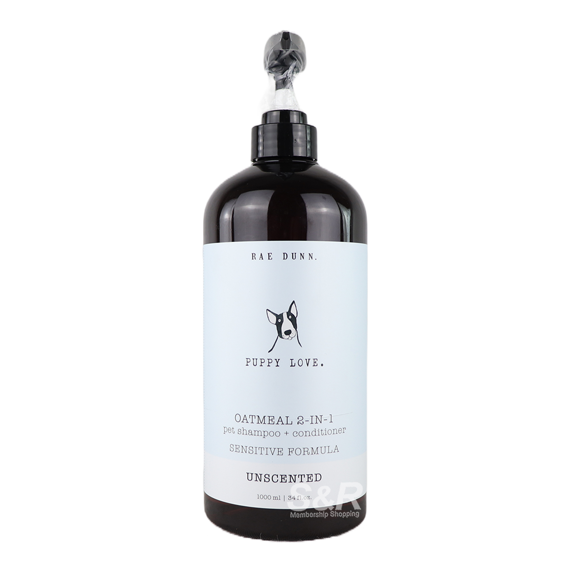 Rae Dunn's Oatmeal 2-in-1 Pet Shampoo and Conditioner with Almond Oil 1L Rae Dunn's Oatmeal 2-in-1 Pet Shampoo and Conditioner with Almond Oil 1L